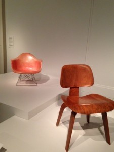 The Eames chairs