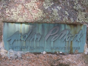 Jackson Pollack plaque