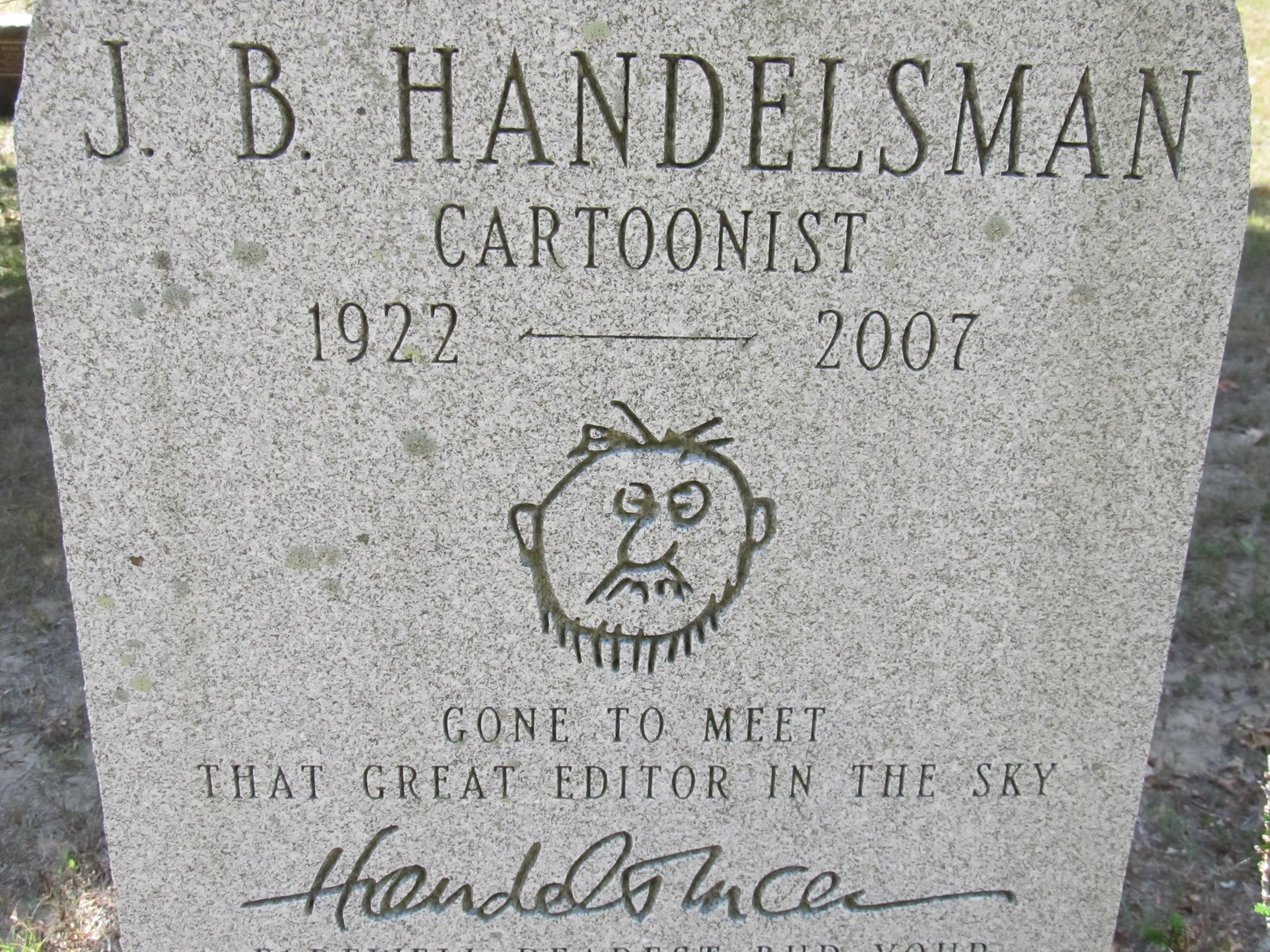 New Yorker cartoonist J.B. Handelsman
