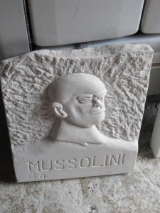 Mussolini -- in Pacentro!